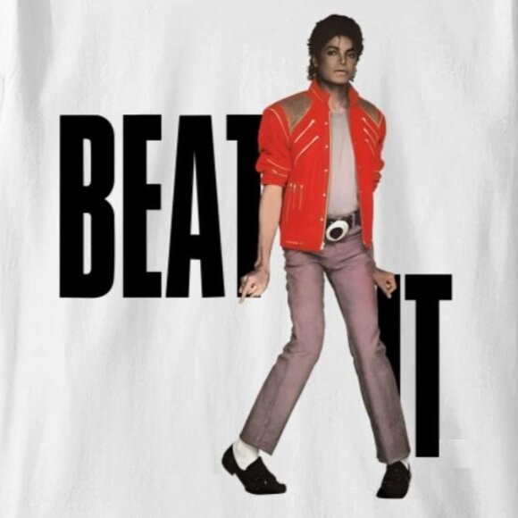 1984 Michael Jackson Beat It Retro Music Fan Collector Classic Album Graphic 05 - Picture 2 of 5